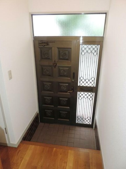 コーポ池田の玄関