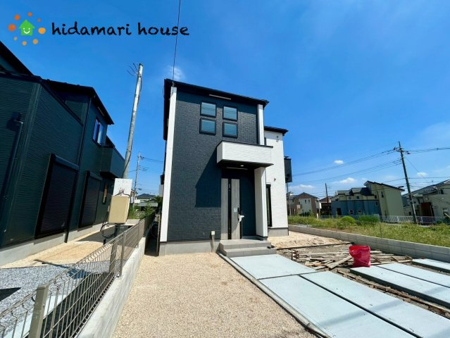 桶川市上日出谷南3期　新築戸建　グラファーレ02の外観|現地写真