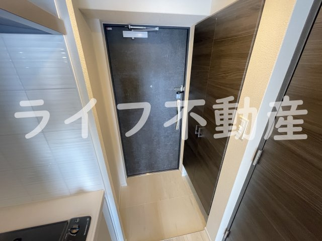 ファーストフィオーレ大阪城イーストの玄関|きれいな玄関です