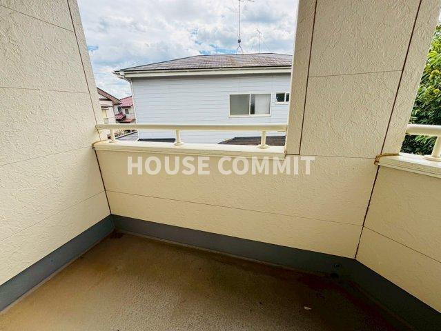 八街市富山　中古戸建のバルコニー