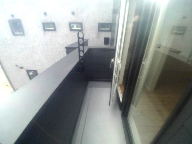 わびハウスのバルコニー