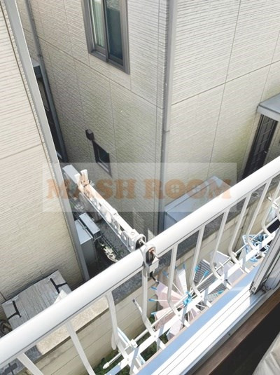 コーポ松原のバルコニー