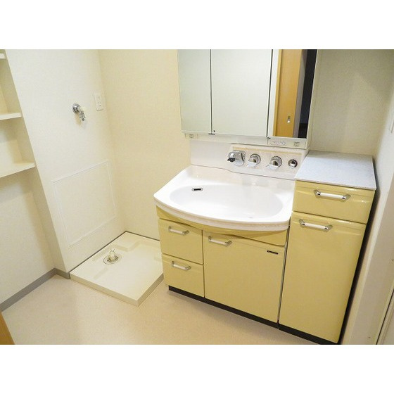 ロイヤルヒルズ浦和の洗面所|室内洗濯機置場