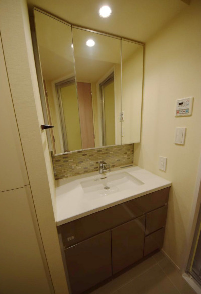 パークハビオ門前仲町の洗面所