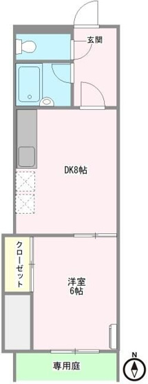 【間取り】 | 調布栄マンション-再契約型　定期借家-