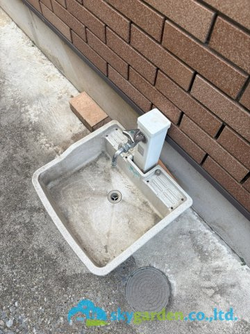 藤沢市柄沢　中古戸建のその他|外水栓付きでお庭の水やりもらくちん