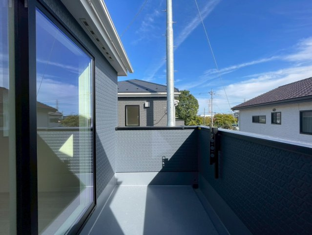 【バルコニー】 | 高崎市新保田中町　2号棟