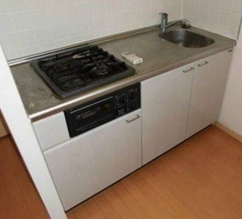 スカイコート神楽坂壱番館のキッチン|他号室のものになります。