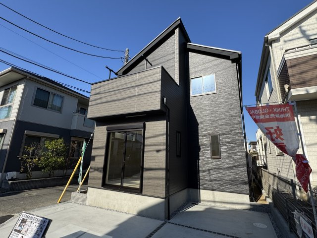 松戸市西馬橋５丁目新築戸建【旭町小学校：6分】の外観|2号棟：3LDK