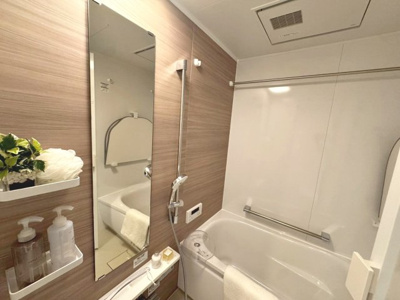 【浴室】 | ベル・アーバニティ北花田 | 日々の疲れを癒すお風呂付です