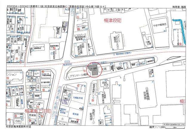 仮）梅津高畝町重量鉄骨造(全21室）の地図