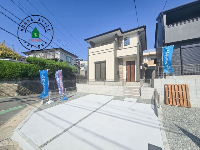 福岡市東区香住ケ丘5丁目第1-3棟（1号棟）の外観：施工例|デザイン性のある外観です。