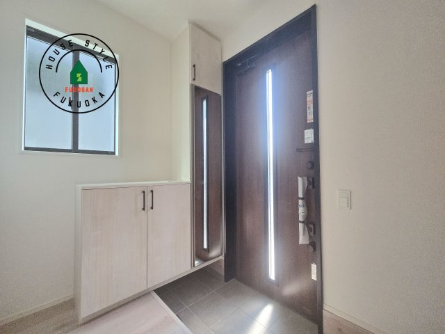 福岡市東区香住ケ丘5丁目第1-3棟（1号棟）の防犯設備|二重ロックでしっかり防犯対策ができます。