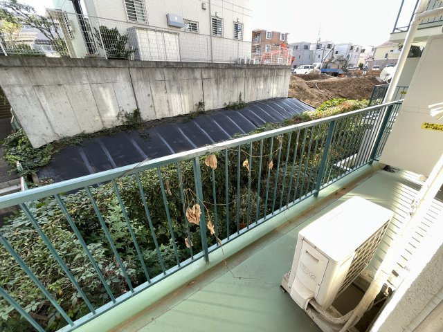初穂マンション北浦和のバルコニー