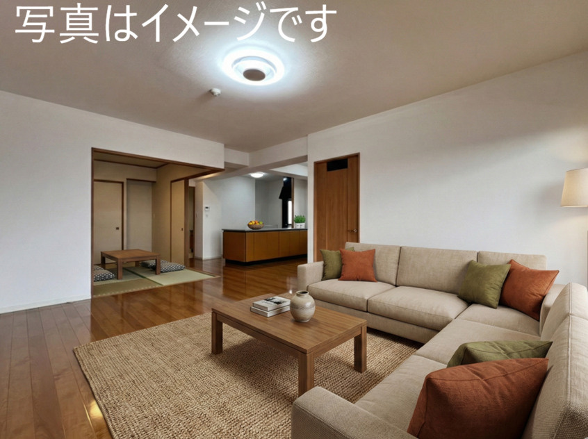 アルバ松江城☆☆☆完成見学会開催☆☆☆の居間・リビング