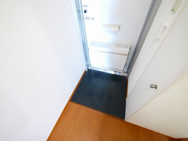 レオパレスブラッサム木津の玄関|落ち着いた玄関です