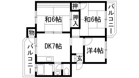 【間取り】