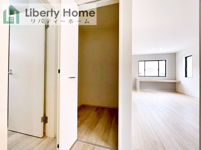 水戸市笠原町2期　新築戸建　3号棟の収納