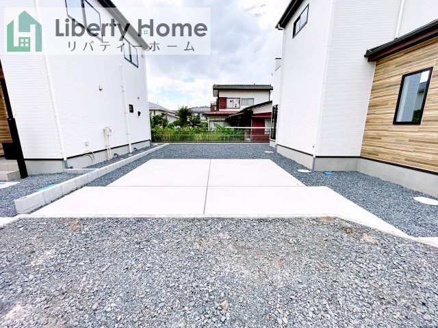 水戸市笠原町2期　新築戸建　3号棟の駐車場