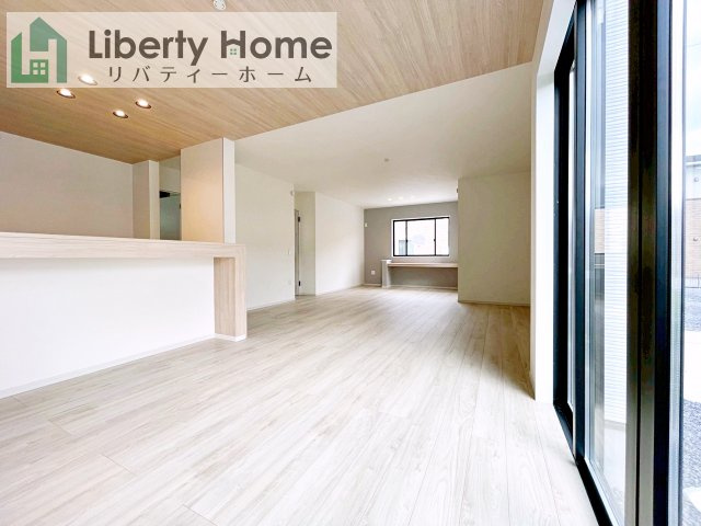 水戸市笠原町2期　新築戸建　3号棟の居間・リビング