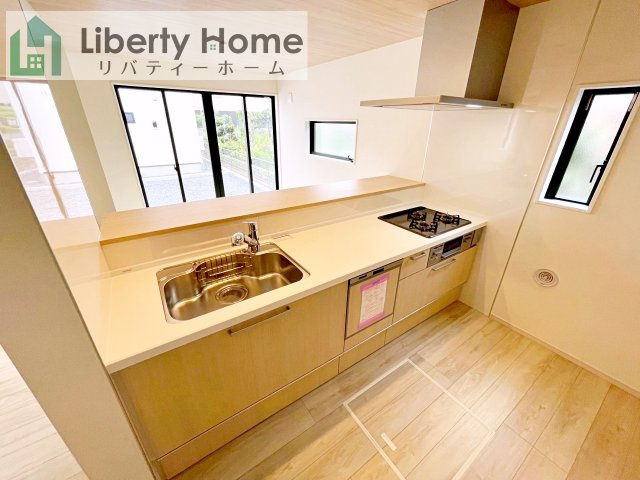 水戸市笠原町2期　新築戸建　3号棟のキッチン