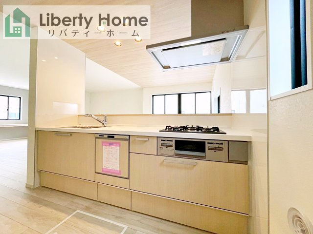 水戸市笠原町2期　新築戸建　3号棟のキッチン