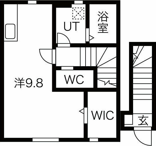 ル・メイユール東宮野目A棟の間取り