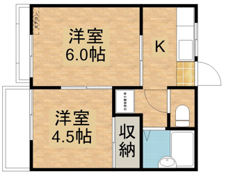 【間取り】 | 泉ヶ丘パールハイツ