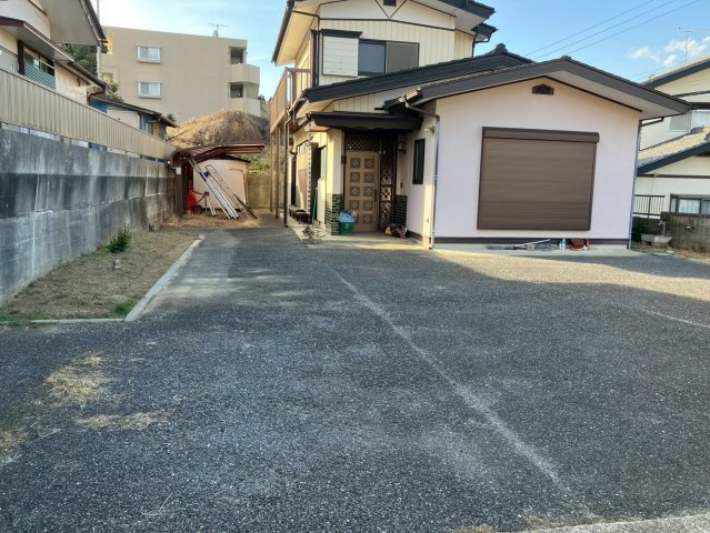 売中古住宅　東海村村松の前面道路含む現地写真
