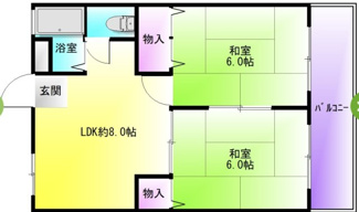 【間取り】 | 美幸コーポ