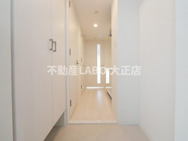 エスリード難波ザ・アークの玄関