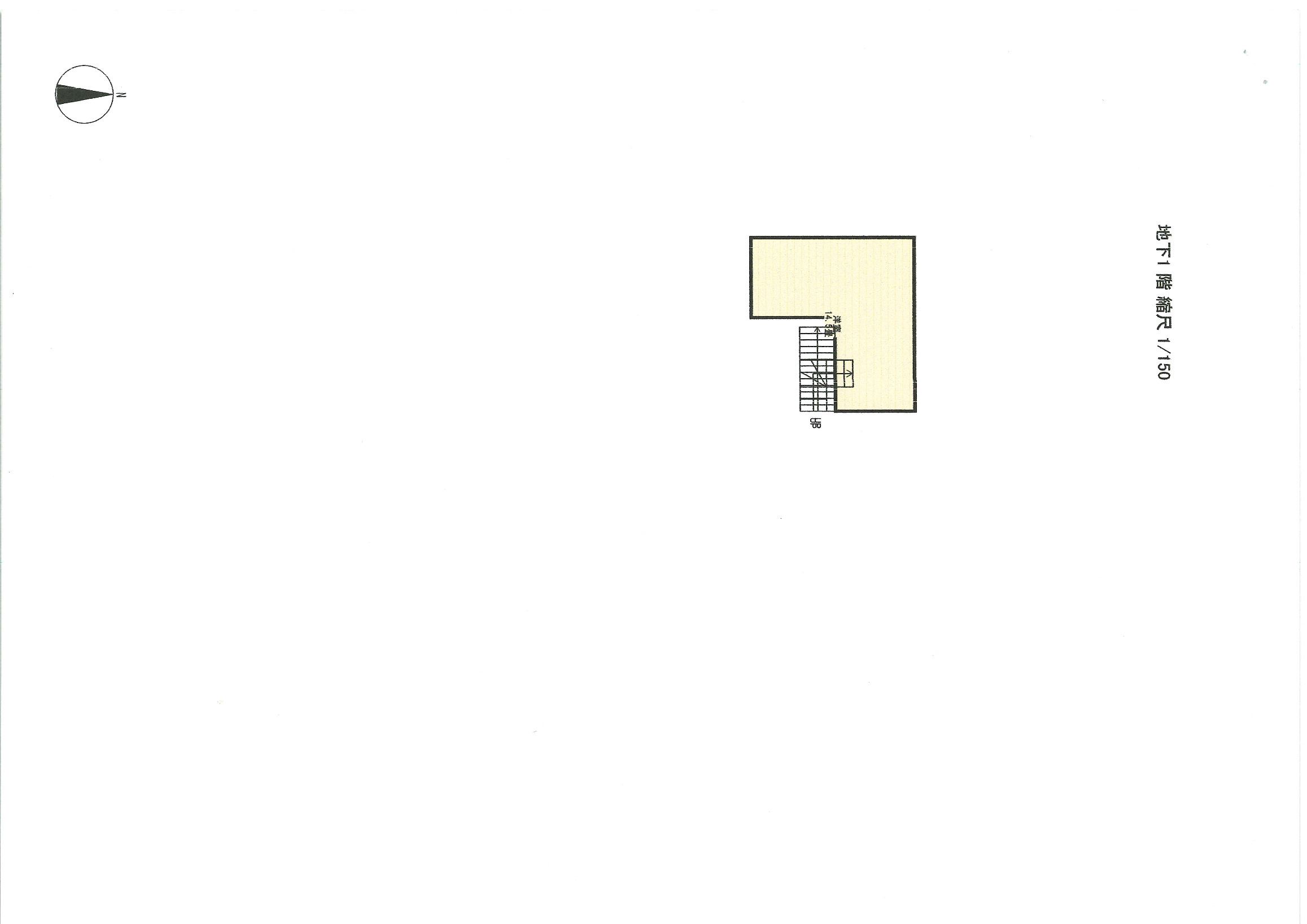 南箕輪村　売り旅館の間取り|地階間取