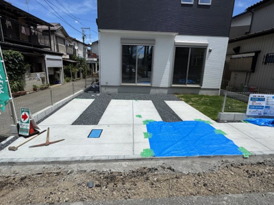 【駐車場】 | 柏市篠籠田新築戸建（篠籠田２期） | 駐車スペース・並列２台駐車可