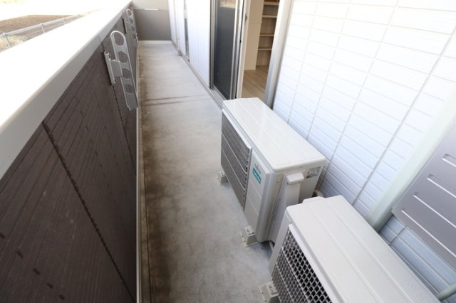 西熊本MYのバルコニー|※同タイプの部屋写真です