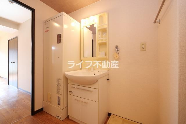 カシェット緑橋の洗面所