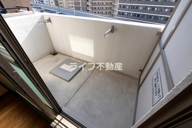 カシェット緑橋のバルコニー