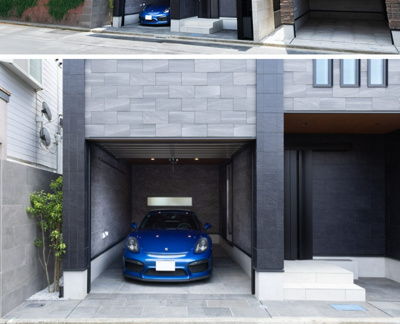 【駐車場】 | 中野区松が丘2丁目　新築戸建　A号棟 14800万円