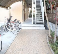 コトブキハイムのエントランス