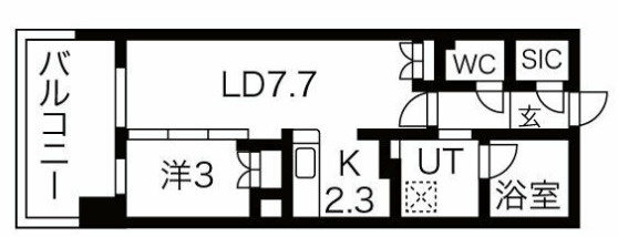 アーバンパーク淡路の間取り