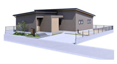 【外観パース】 | 佐賀県佐賀市南佐賀2丁目