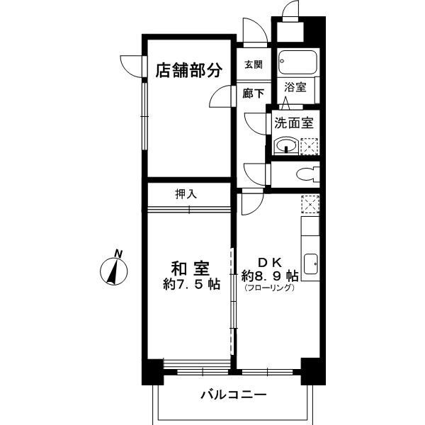 オックスフォードコートの間取り