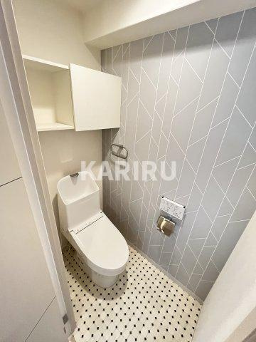 ボーベル玉造のトイレ|落ち着いたトイレです