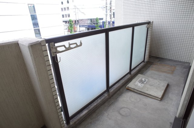 MISTRAL神子岡前のバルコニー