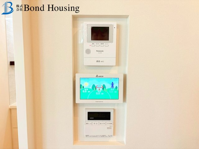 お車並列2台駐車可・お洒落な外観　福吉台　全３棟　3号棟の防犯設備