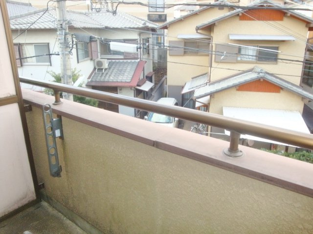 レジデンス松涛のバルコニー