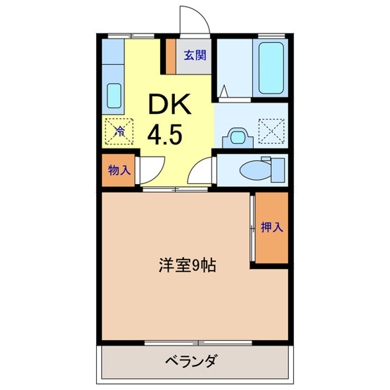 【間取り】 | コンフォートハイツ