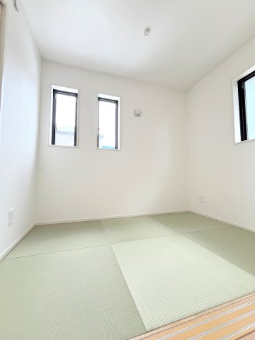 あきる野市草花全６棟　新築分譲の和室|2025年撮影