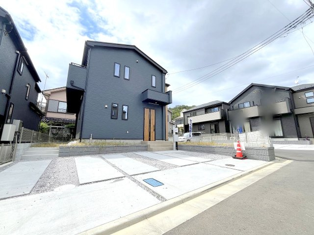 あきる野市草花全６棟　新築分譲の外観|2025年撮影