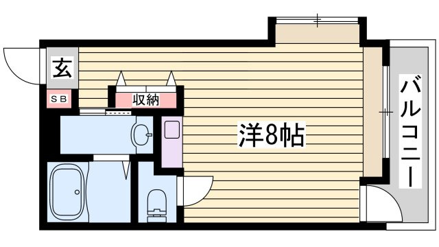 加古川尾上ヤングパレスの間取り