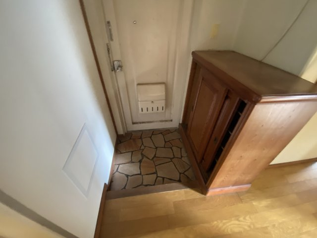 年ケ森ハイツの玄関